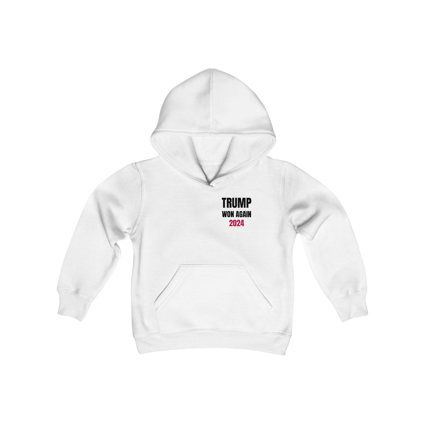 'Trump Won Again 2024'  Youth Hoodie