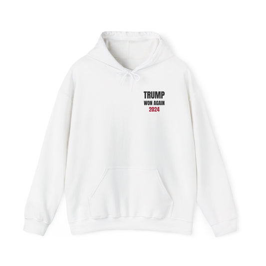 'Trump Won Again 2024' Unisex Hoodie