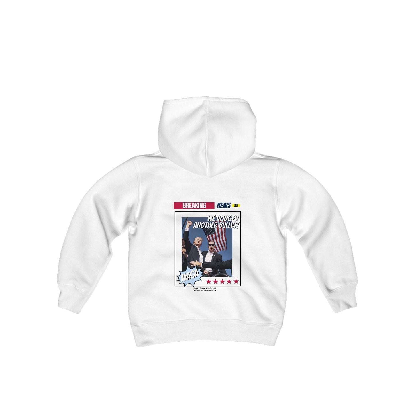 'Trump Won Again 2024'  Youth Hoodie